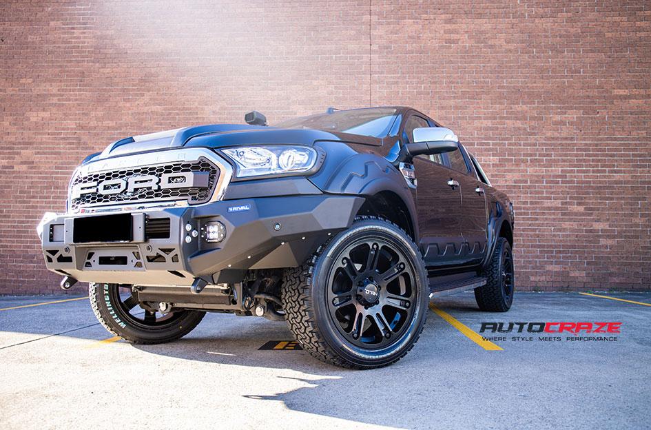 FORD RANGER HE904 SATIN BLACK